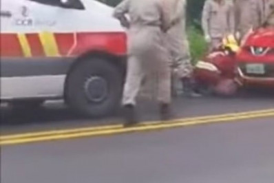 Acidentes em Angra: uma morte por atropelamento e dois feridos