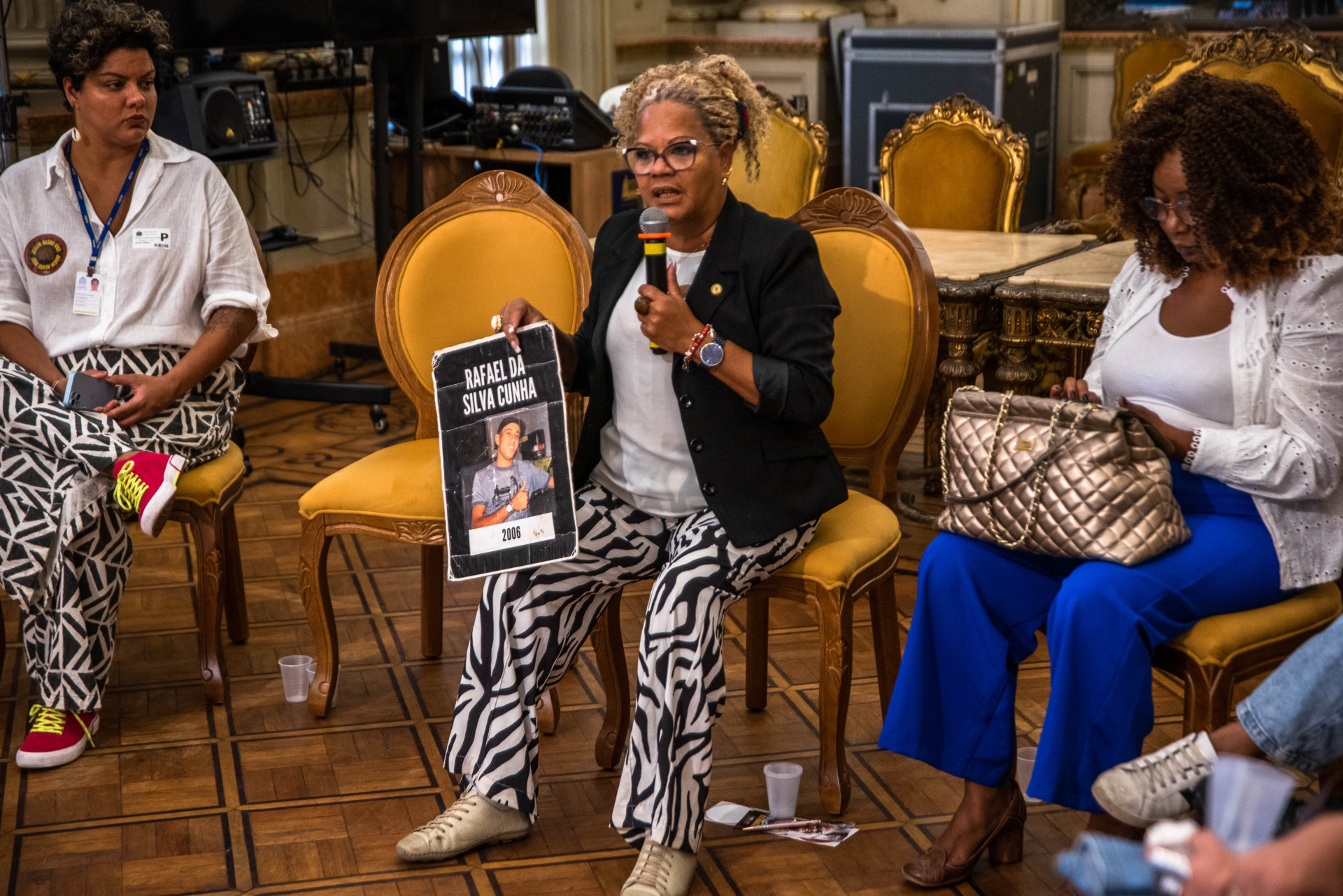 M&atilde;es de v&iacute;timas foram ouvidas sobre o racismo estrutural e institucional no Rio de Janeiro - Divulga&ccedil;&atilde;o/Caio Oliveira