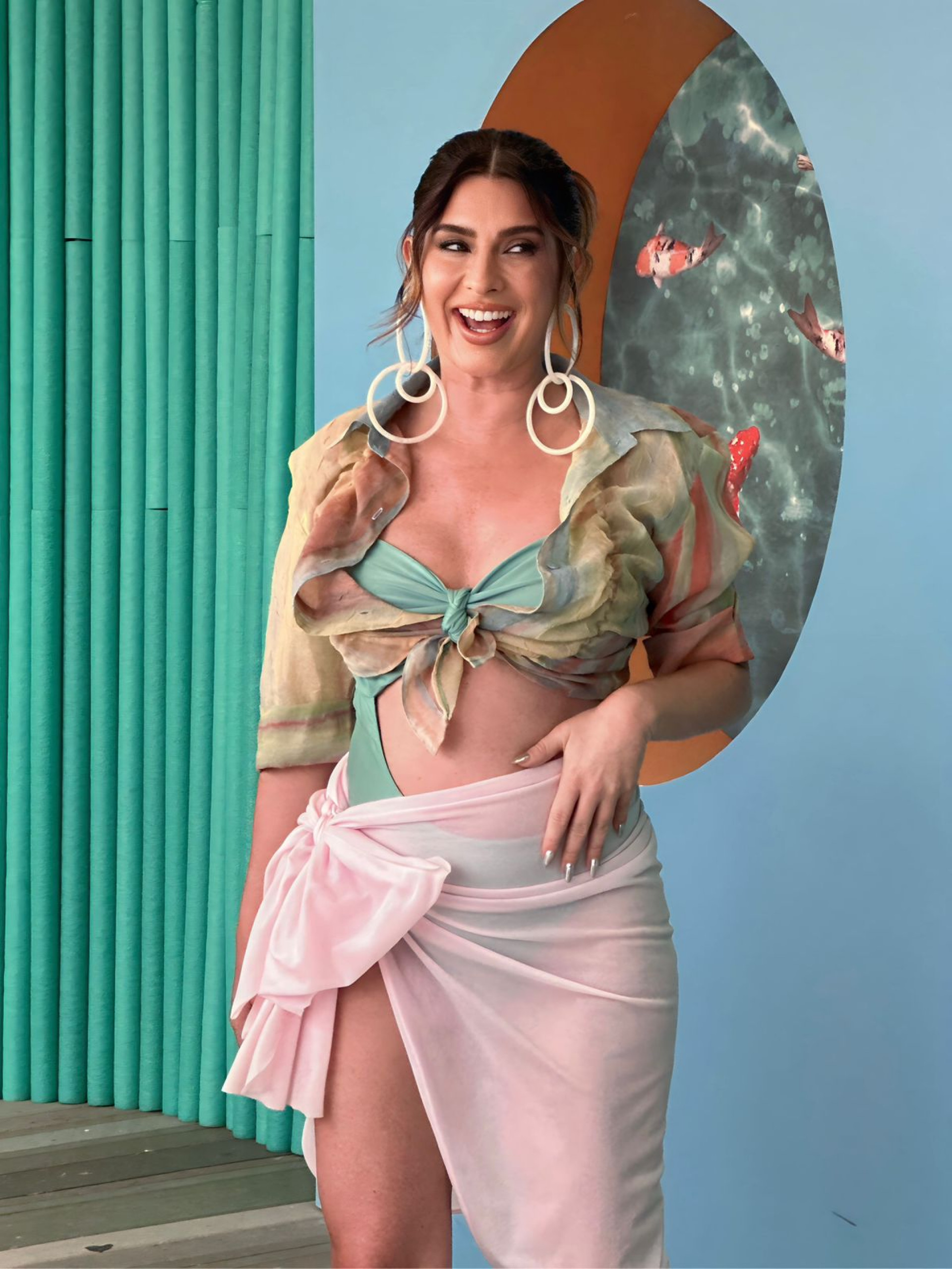 'Na piscina, com Fe Paes Leme' estreia no dia 15 de janeiro - Ajota Nunes / Divulgalção