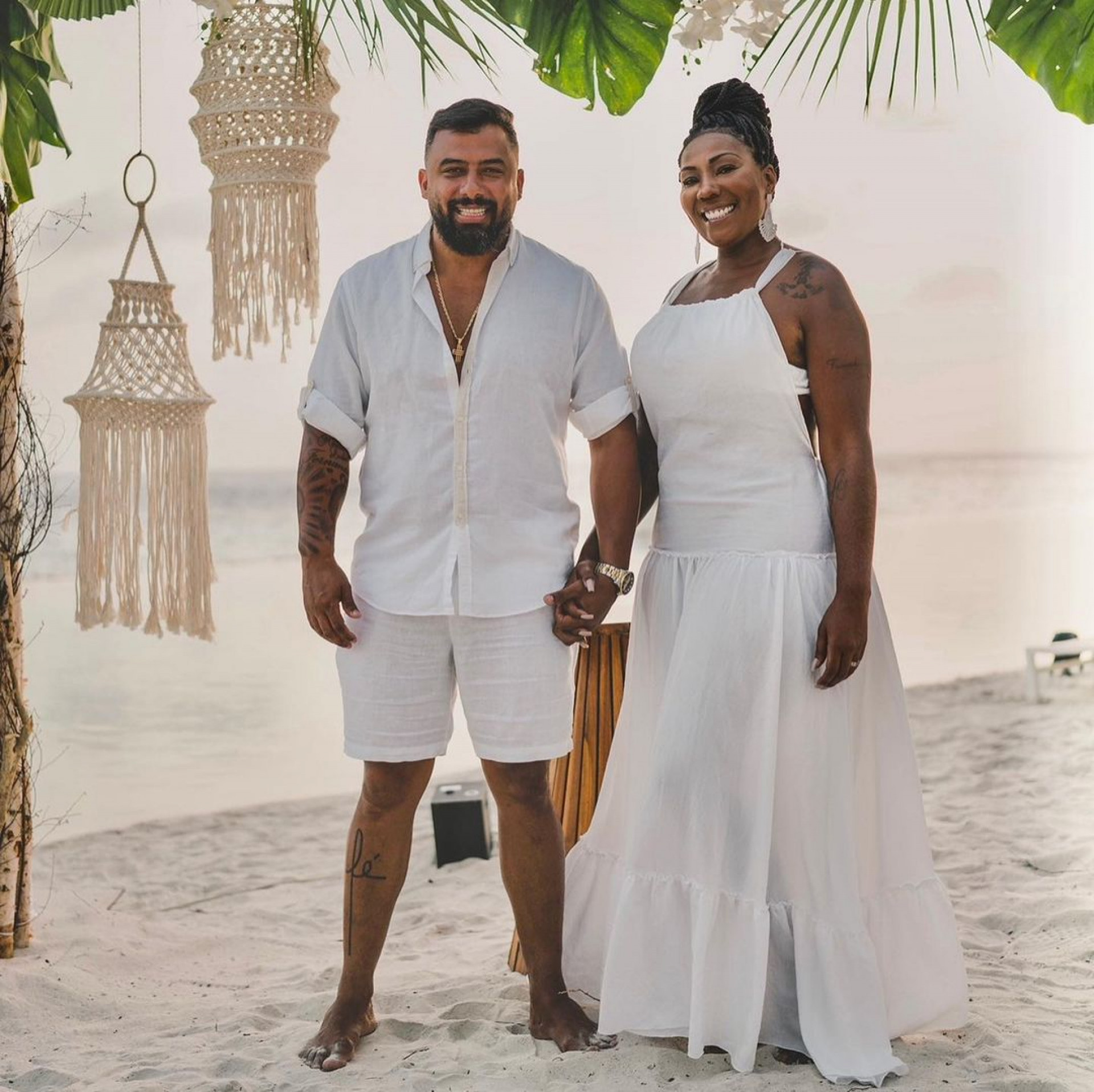 Silvana Oliveira e o marido, Renato Araujo - Reprodução Internet