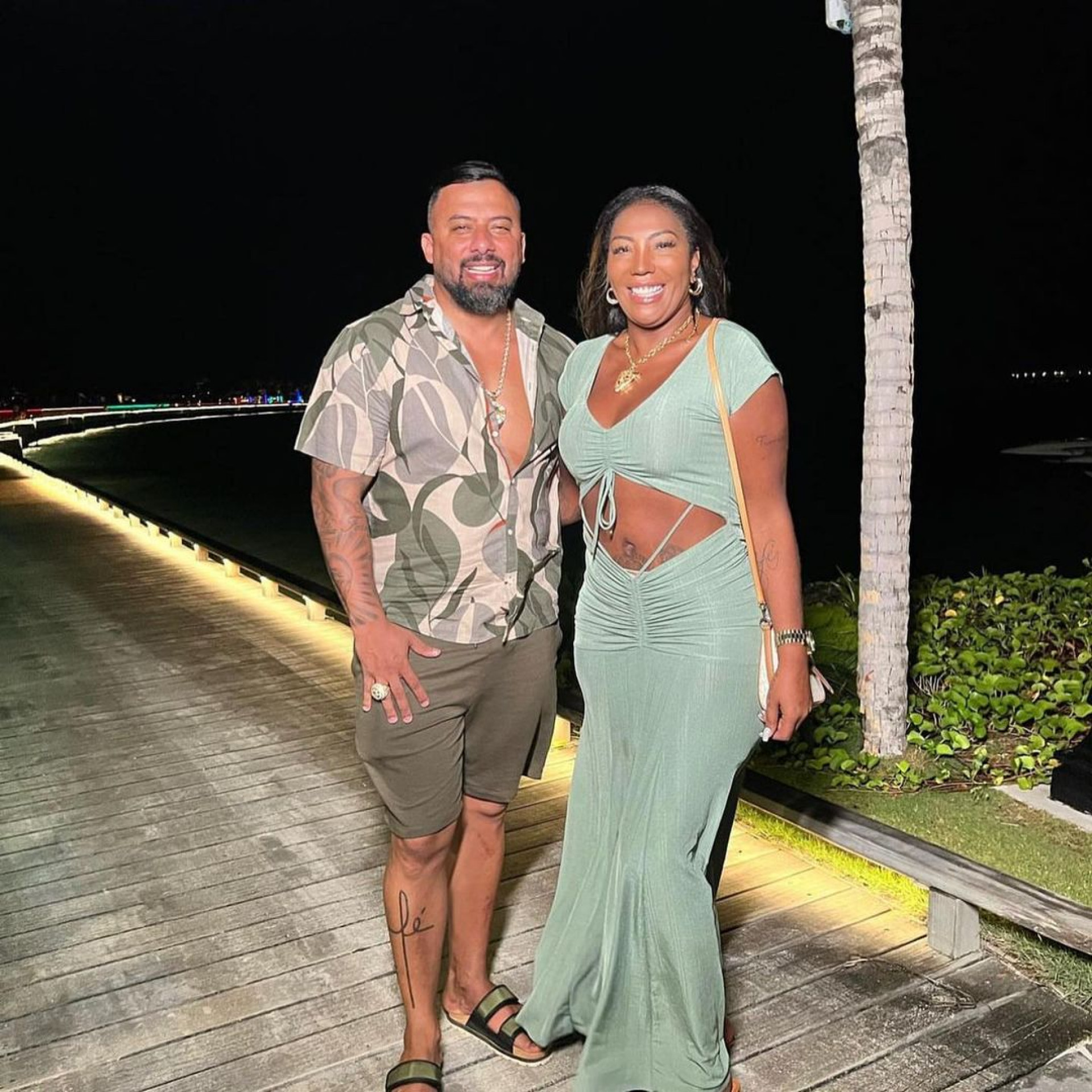 Silvana Oliveira e o marido, Renato Araujo - Reprodução Internet