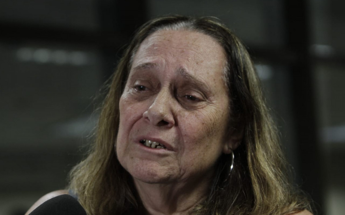 Arlita Andrade, viúva do cinegrafista Santiago, morto em 2014 - Marcos Porto/Agência O DIA