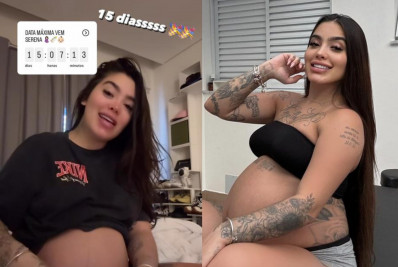 MC Mirella faz contagem regressiva para o nascimento da filha: 'Vem aí uma mini Mirellinha'