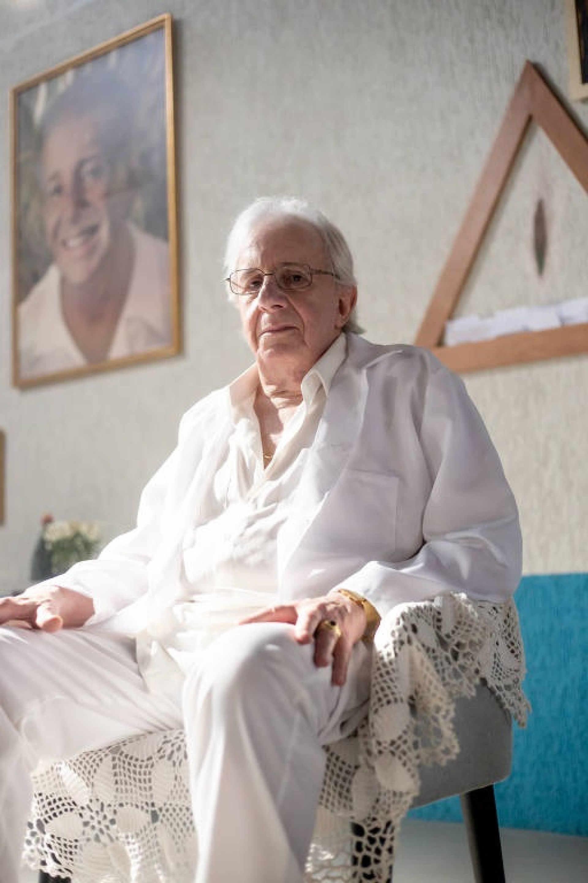 Marco Nanini caracterizado de João de Deus para série 'João sem Deus - A Queda de Abadiânia', do Globoplay - Divulgação