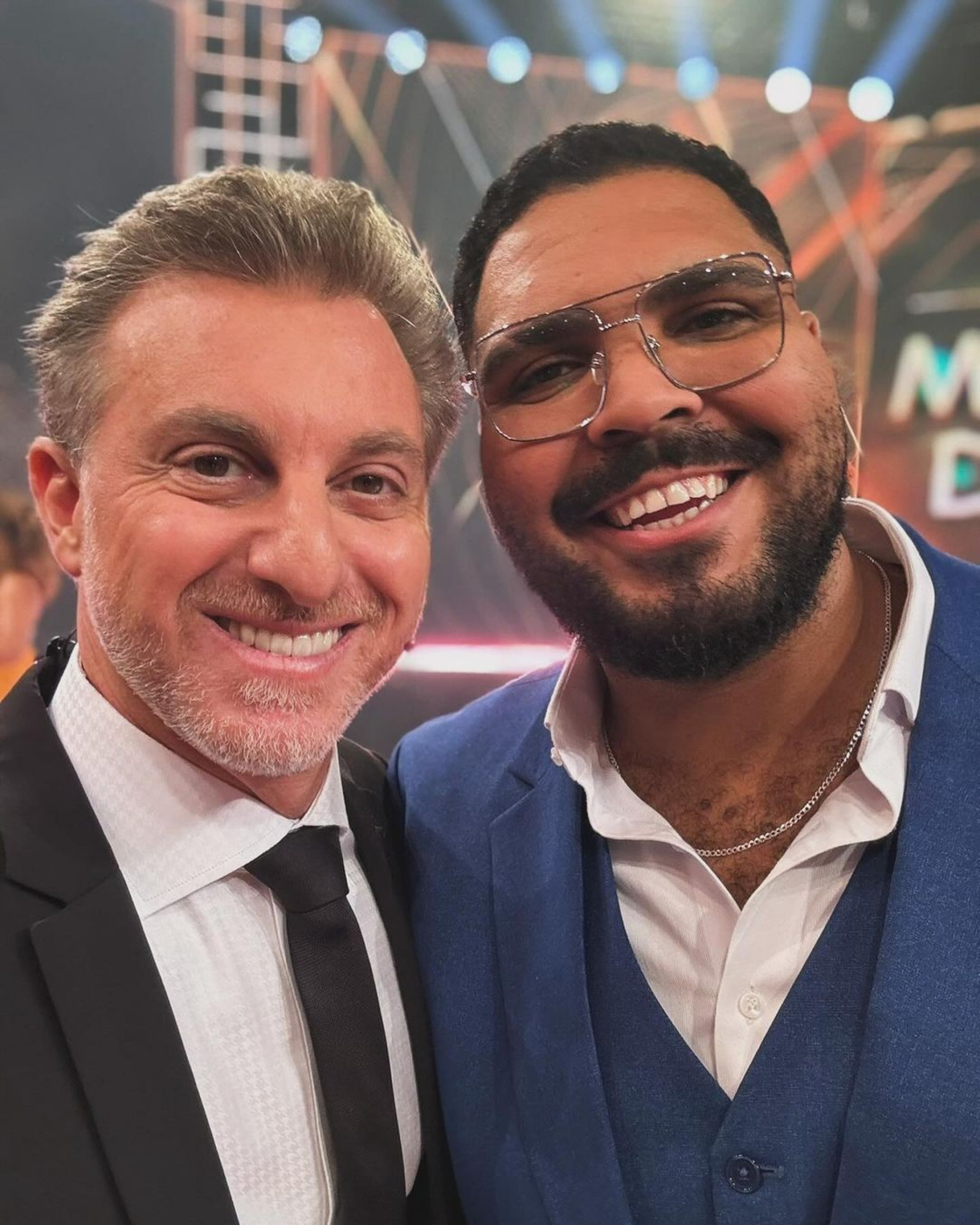 Luciano Huck e Paulo Vieira - Reprodução Internet