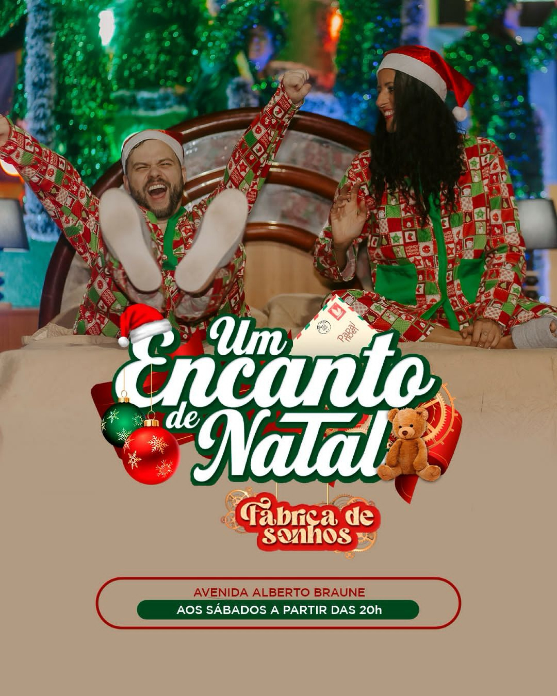 A principal atra&ccedil;&atilde;o da cidade &eacute; o desfile "F&aacute;brica de Sonhos", que acontece todo s&aacute;bado at&eacute; o dia 23, e tamb&eacute;m uma edi&ccedil;&atilde;o extra na sexta-feira, dia 22, na Avenida Alberto Braune, no Centro. - Divulga&ccedil;&atilde;o