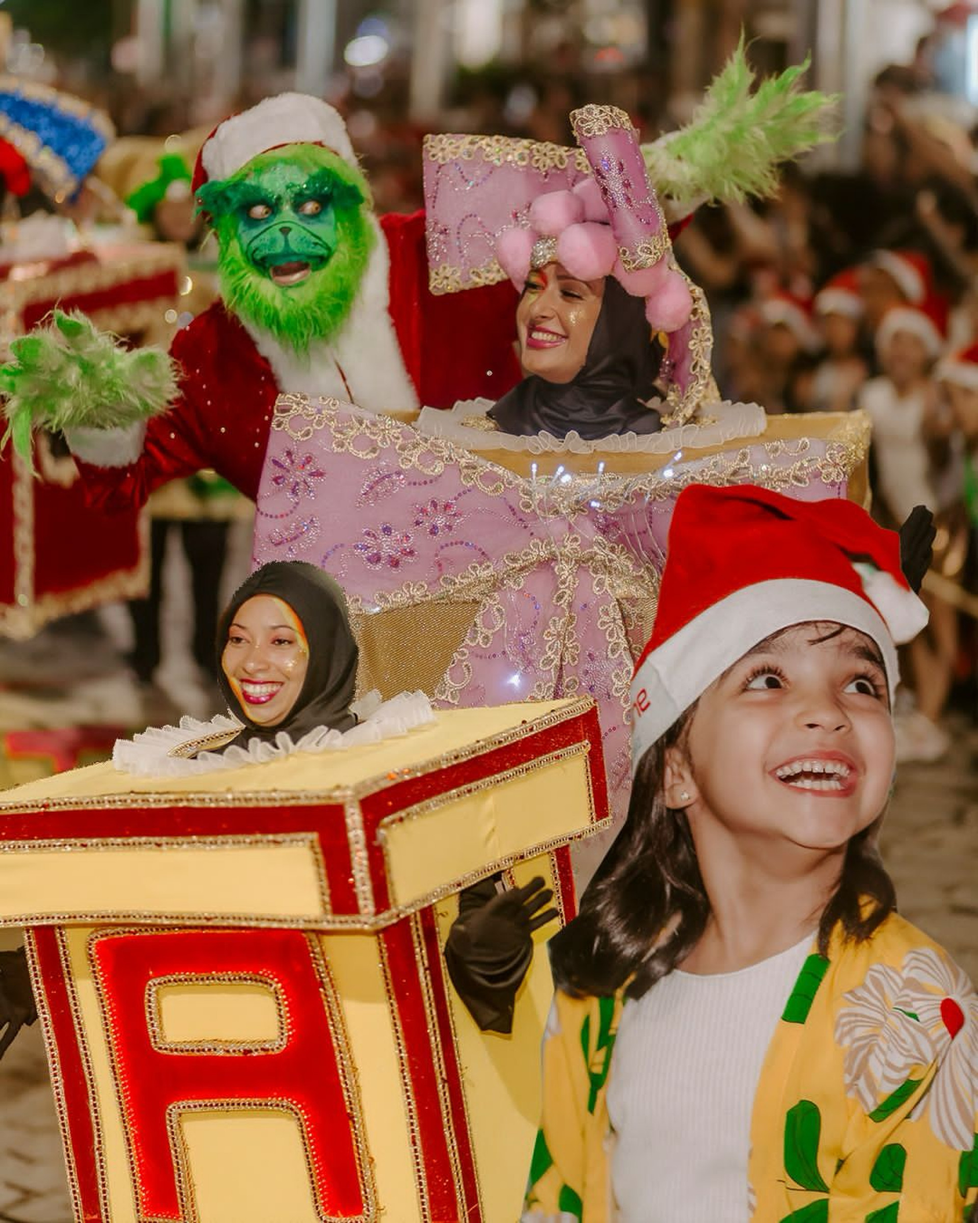 A principal atração da cidade é o desfile 
