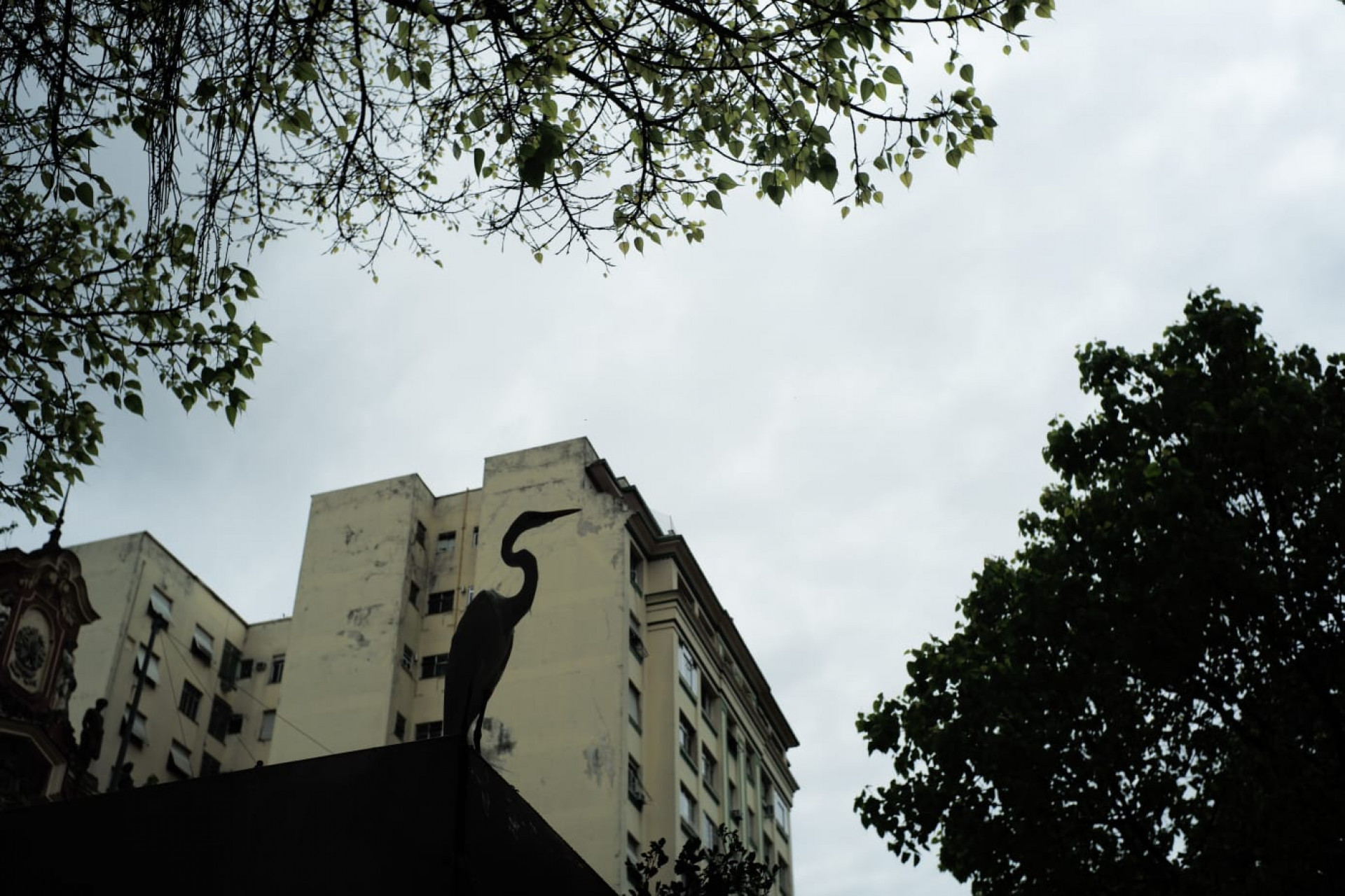 Clima tempo no Largo do Machado - Pedro Ivo/ Agência O Dia