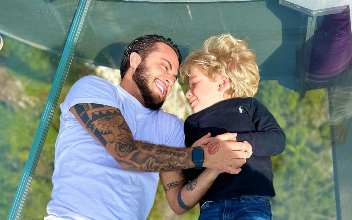 Thammy Miranda e o filho Bento - Reprodução/Instagram