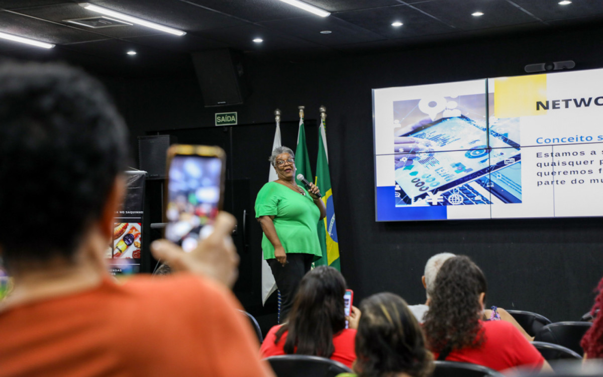 Mesquita teve workshop sobre renda extra no empreendedorismo