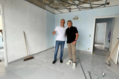 Prefeito visita obra de construção da Casa de Passagem no Centro de Meriti