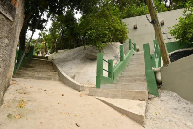 Obra de contenção de encostas no Cafubá é concluída