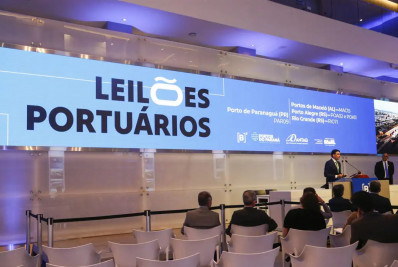 Leilão de terminais portuários na B3 arrecada R$ 2,6 milhões