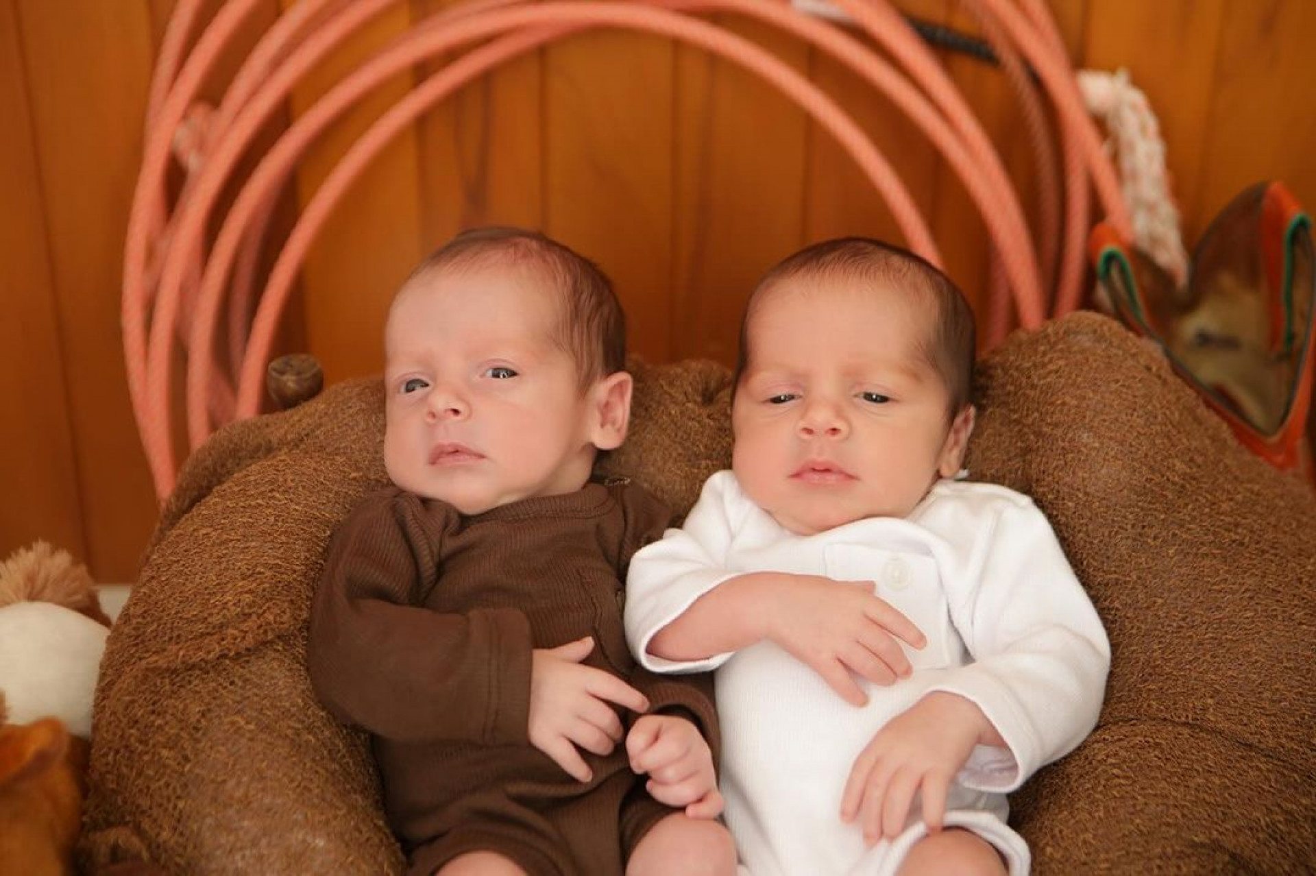 Bárbara Evans mostra ensaio newborn dos gêmeos Álvaro e Antonio - Reprodução / Instagram