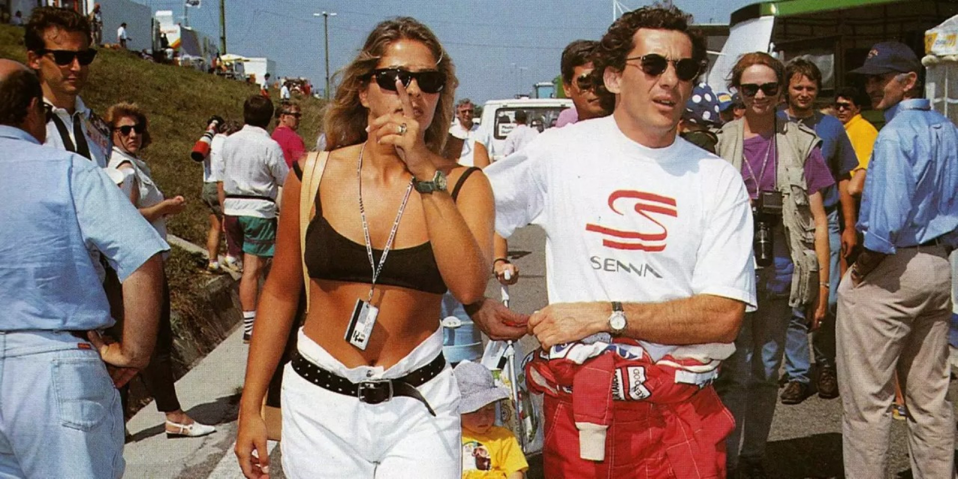 Adriane Galisteu e Ayrton Senna - Reprodu&ccedil;&atilde;o / Revista CARAS