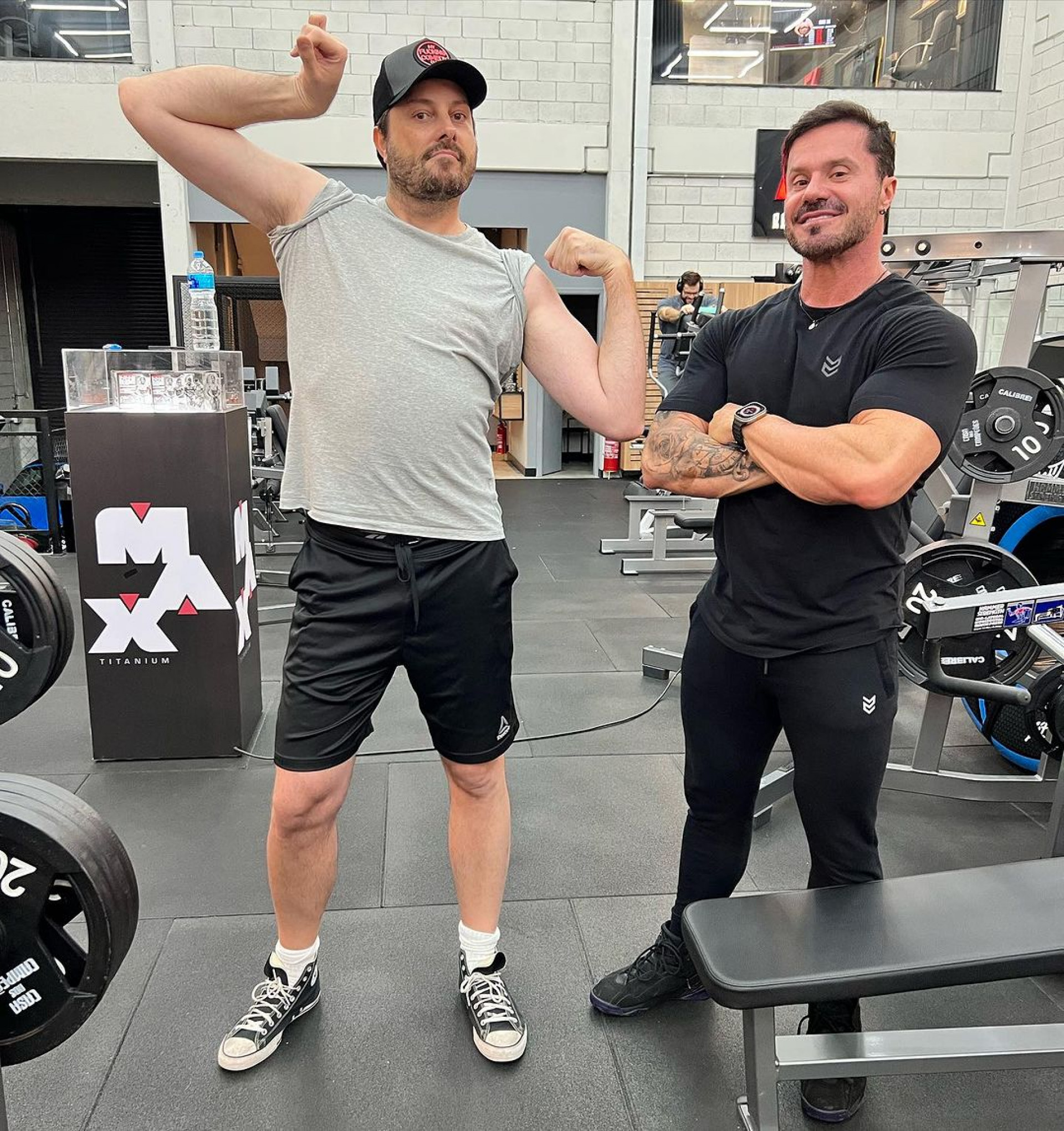 Influenciador fitness, Renato Cariani era responsável por treinos de Danilo Gentili na academia - Reprodução / Instagram