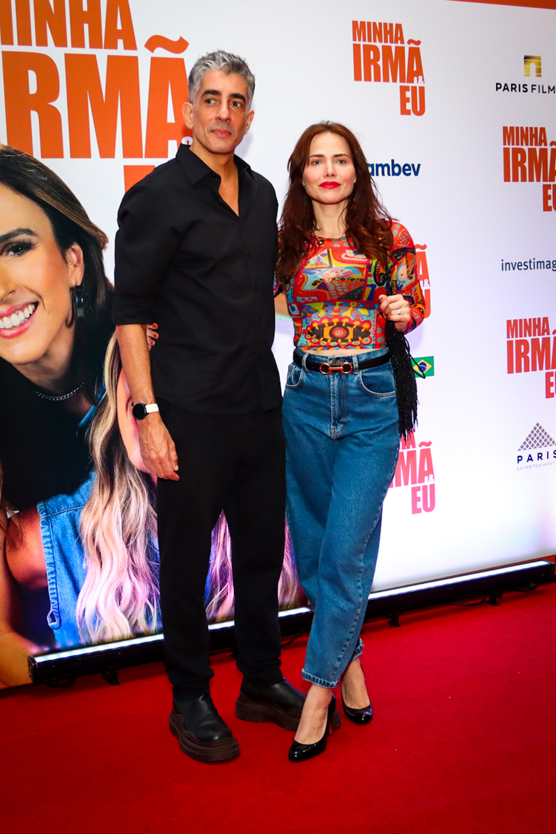 Letícia Colin e Michel Melamed na pré-estreia de 'Minha Irmã e Eu' - Victor Chapetta/ Agnews