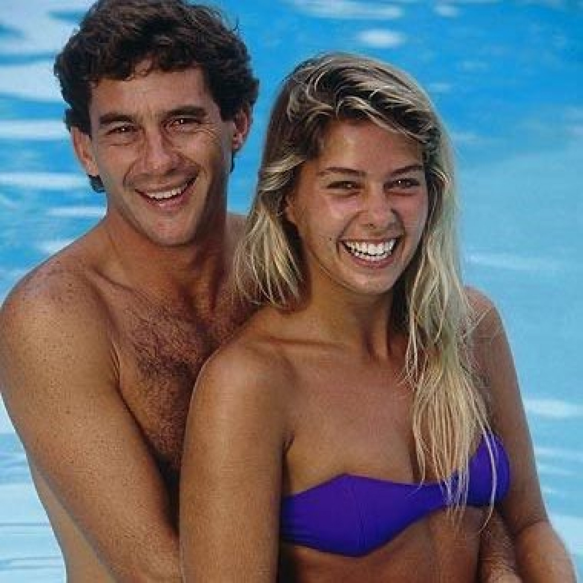 Adriane Galisteu e Ayrton Senna - Reprodução / Redes sociais