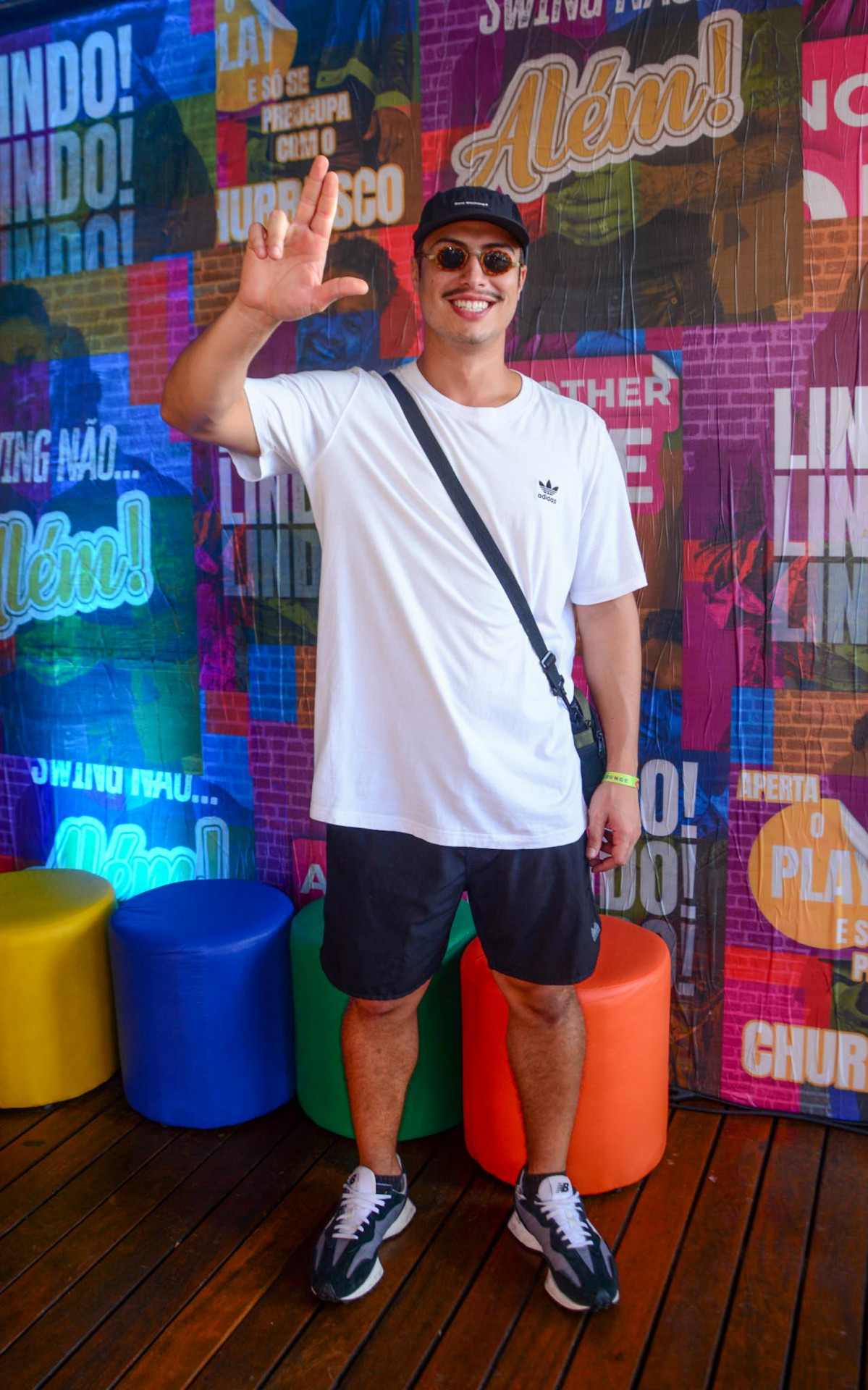 Francisco Vitti na gravação do DVD 'PaGGodin', de Léo Santana - Webert Belicio/ Agnews