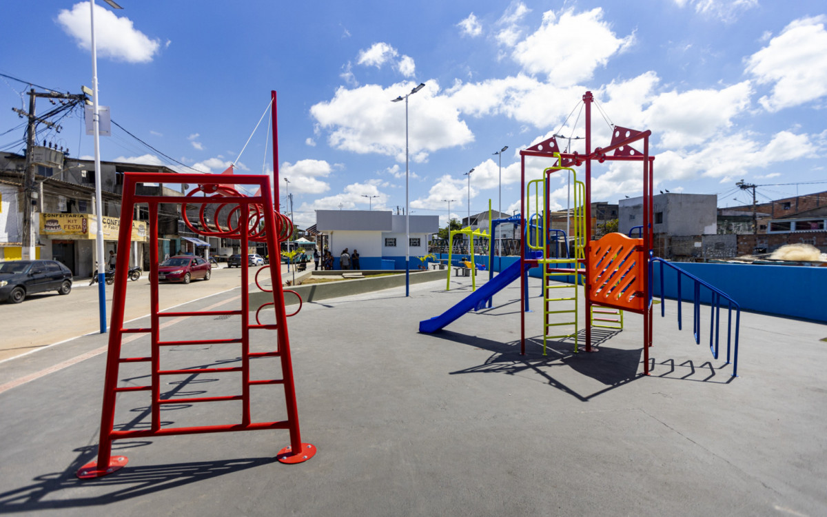 A nova urbanização do espaço de lazer tem 2,5 mil metros quadrados de área construída