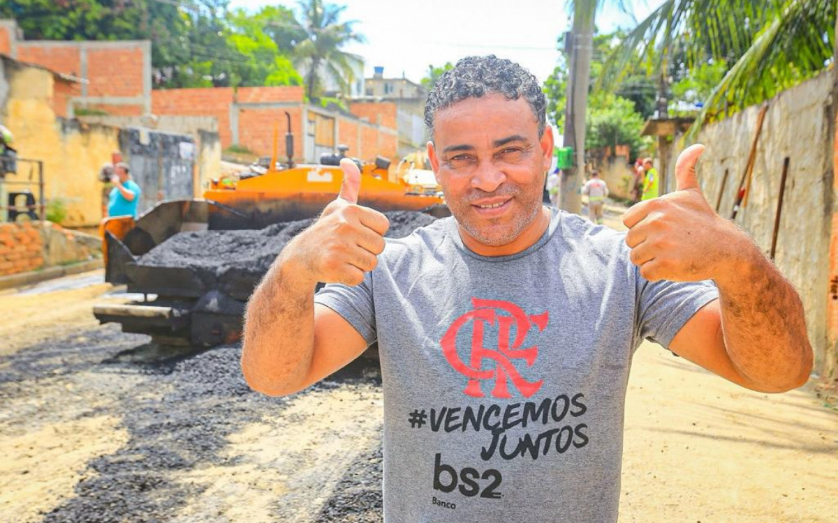 O motorista e morador do Barro Vermelho, Cristian Martins, de 45 anos, aprovou a benfeitoria no bairro