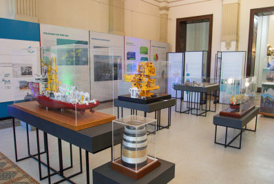 Exposição apresenta funcionamento da exploração e produção de petróleo no pré-sal