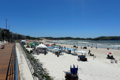 Quinta-feira (14) é de sol e vento forte em Cabo Frio