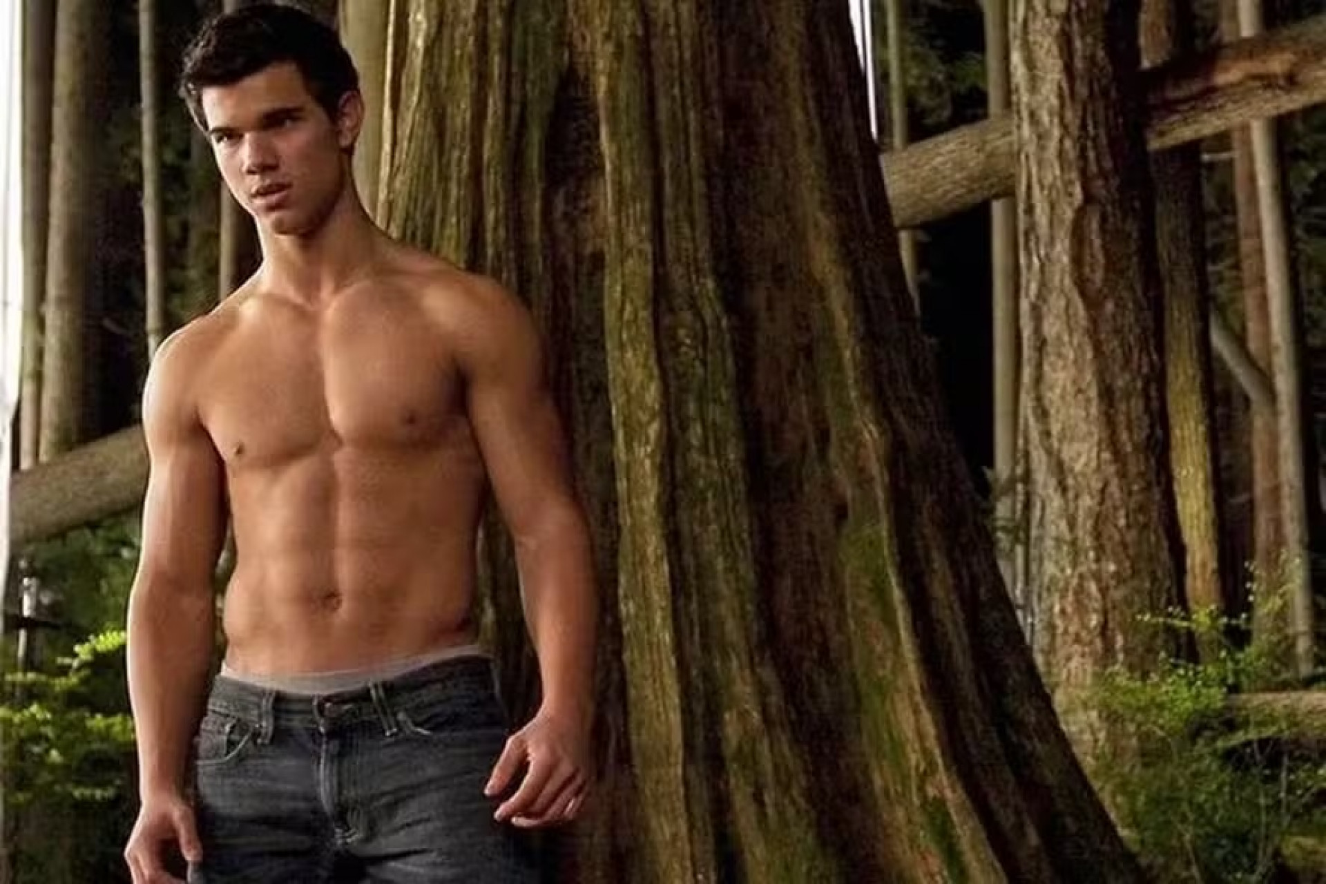 Taylor Lautner, ator que interpreta personagem Jacob Black nos filmes da Saga Crepúsculo - Reprodução / Internet
