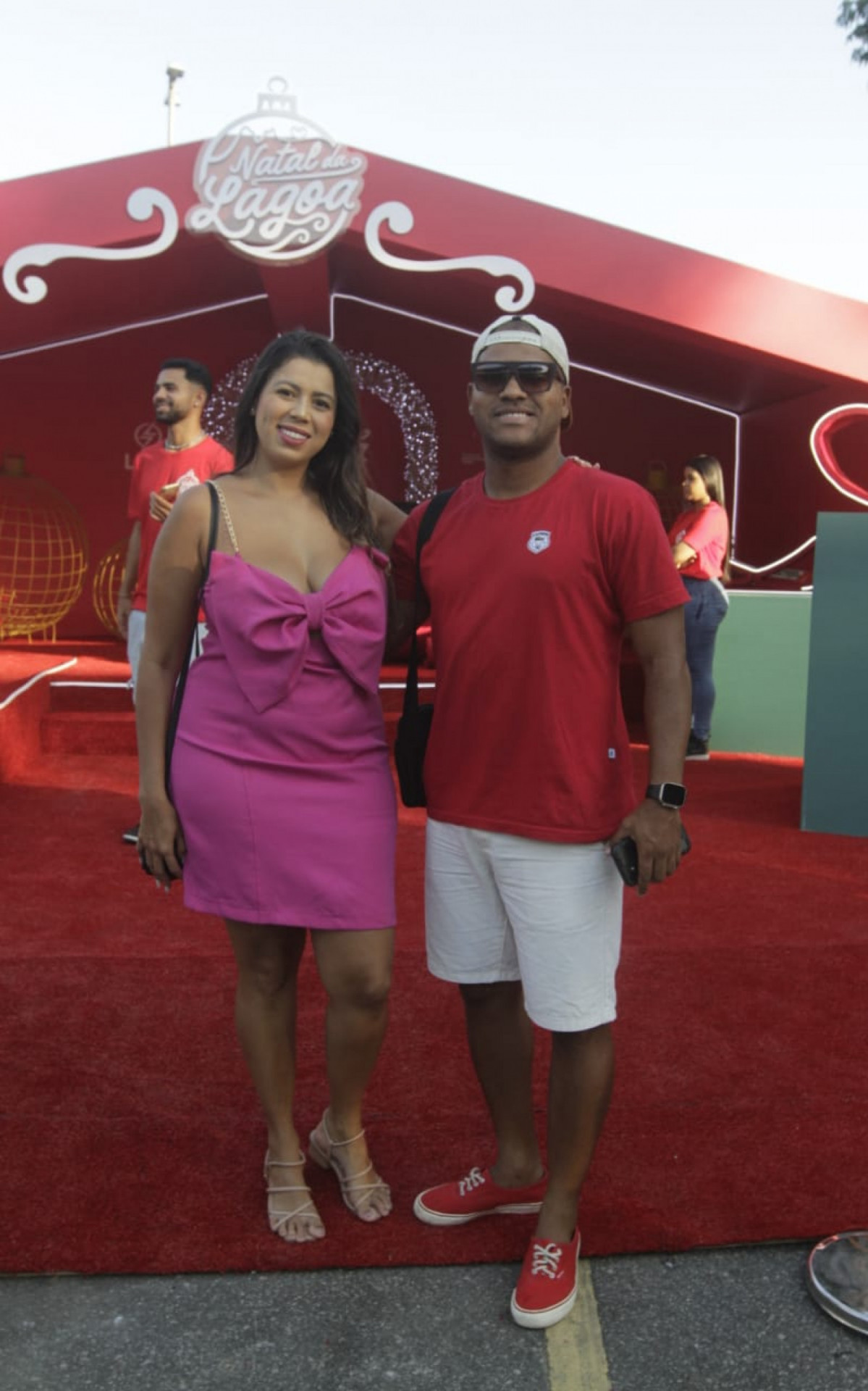 A influenciadora Dayana Guerghe no Natal da Lagoa - Marcos Porto/Agência O DIA