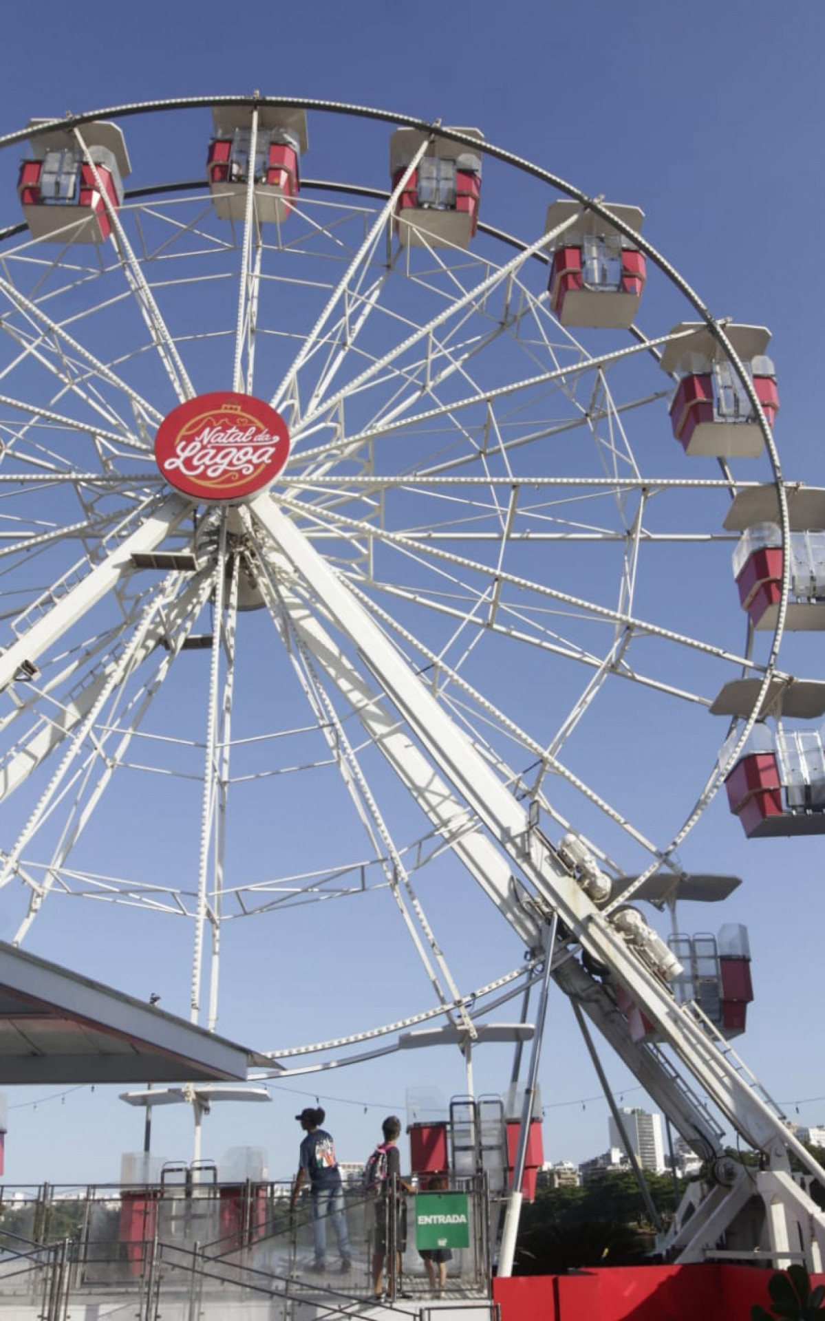 Inauguração do Natal na Lagoa Rodrigo de Freitas - Marcos Porto/Agência O DIA
