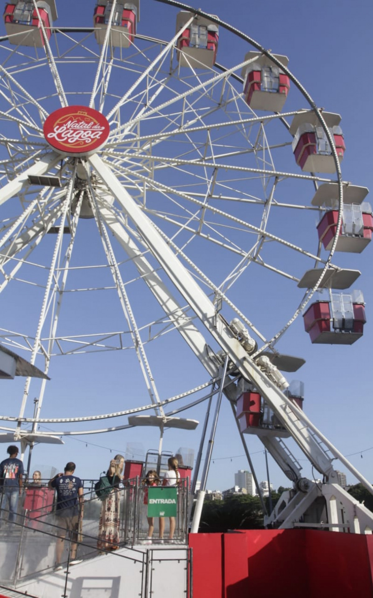 Inauguração do Natal na Lagoa Rodrigo de Freitas - Marcos Porto/Agência O DIA