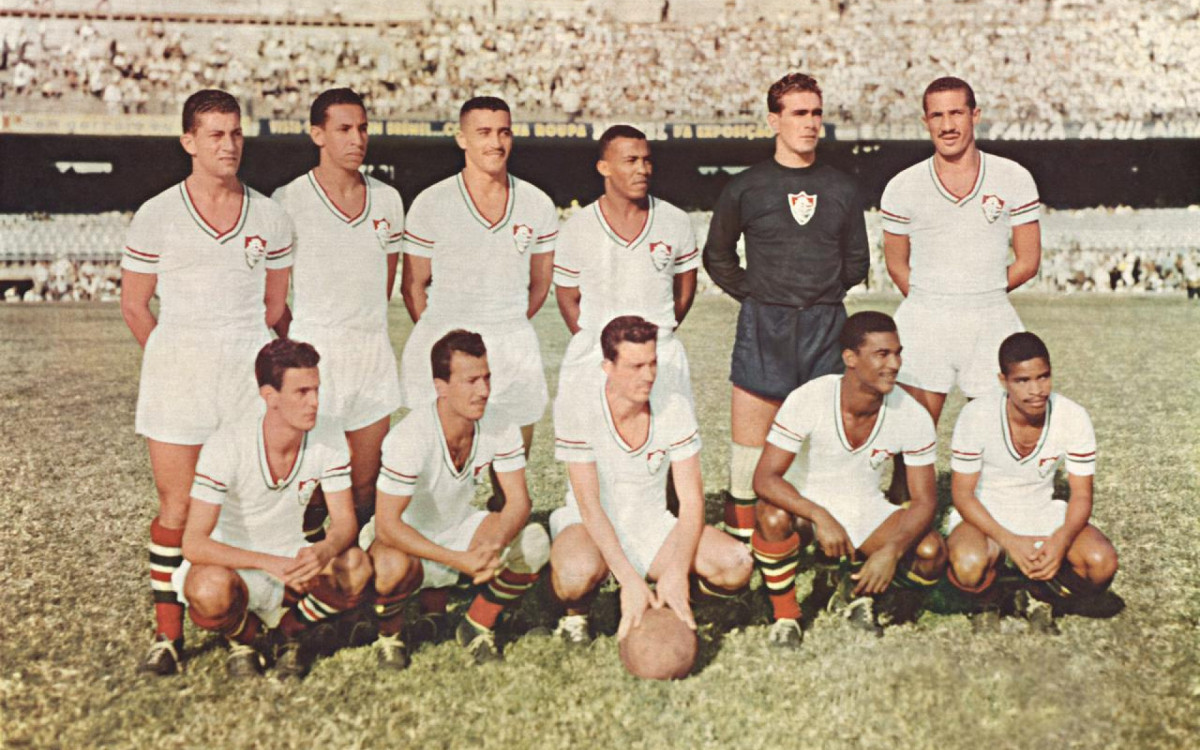 Time do Fluminense que fez história em 1952, com a conquista da Copa Rio