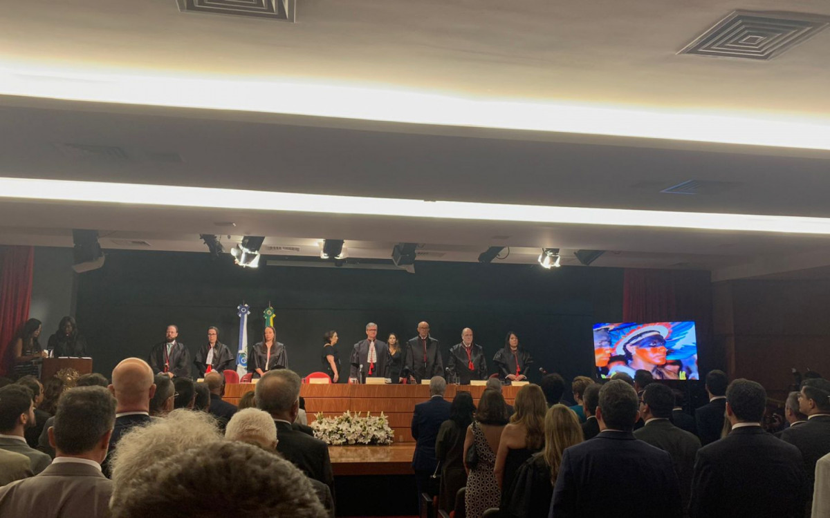 Novos desembargadores tomaram posse no Tribunal de Justiça do Rio (TJRJ) nesta sexta-feira (15)