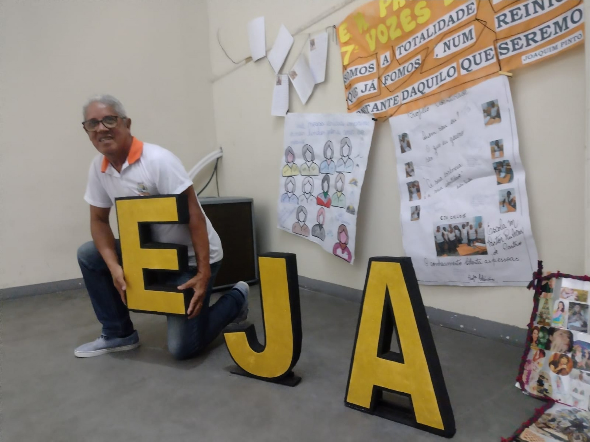 Alunos da EJA est&atilde;o participando de formaturas em diversas escolas - Divulga&ccedil;&atilde;o / PMBR