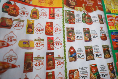 Indicador de difusão do IPCA sobe de 52% em novembro para 65% em dezembro