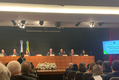 Novo presidente do TRE toma posse na Academia Brasileira de Letras