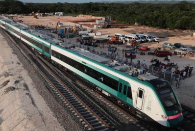 Trem Maia mexicano é inaugurado com promessa de prosperidade e acusações de 'ecocídio'