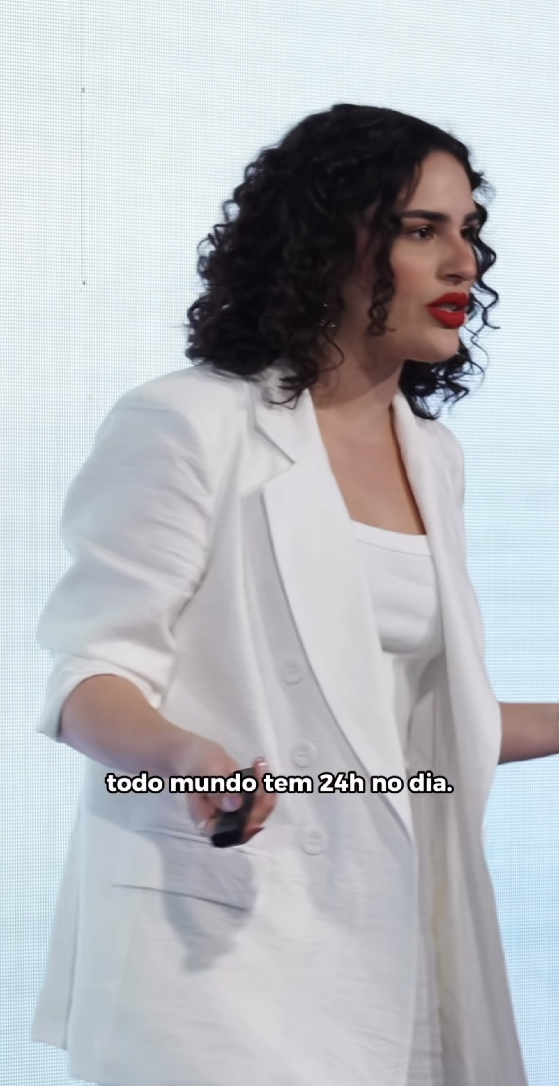 Lívian Aragão gera polêmica com discurso sobre produtividade - Reprodução