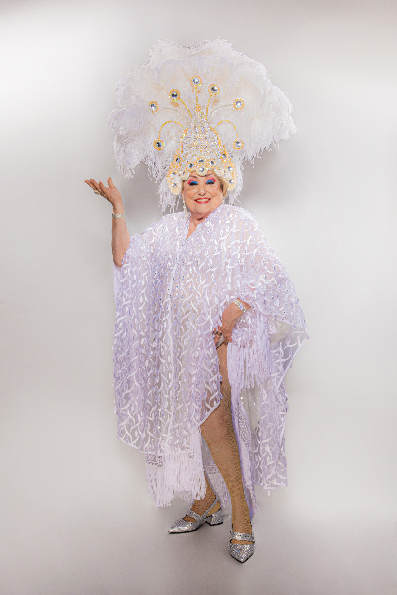 Suely Franco dá vida à icônica Virginia Lane em 'A Vedete do Brasil' - Pino Gomes/Divulgação