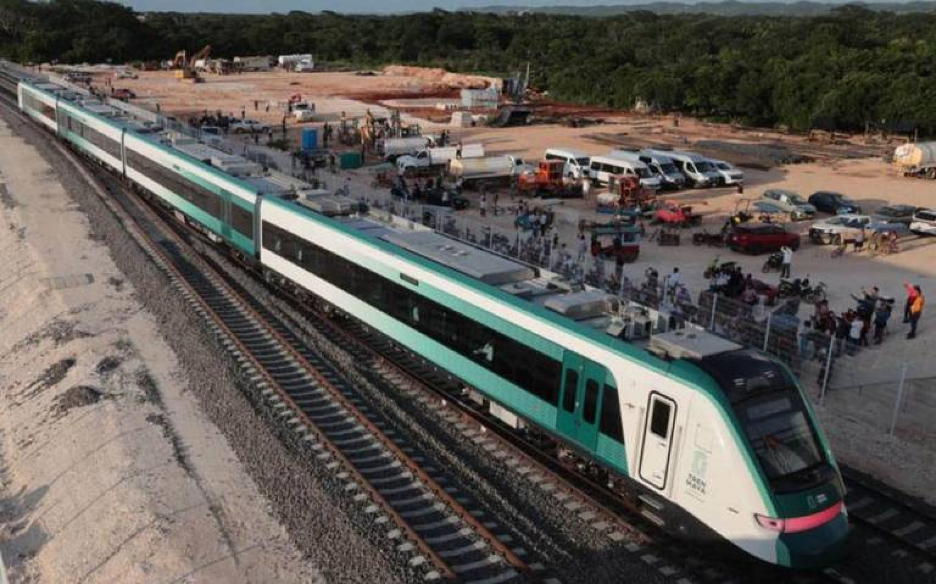 Trem Maia irá percorrer sete trechos que percorrerão um total de 1.554 km - Divulgação/Governo do México