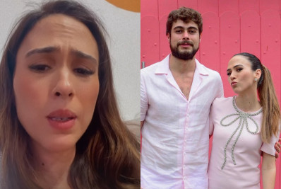 Tatá Werneck se irrita com boatos sobre separação de Rafa Vitti: 'Que p**** é essa?'