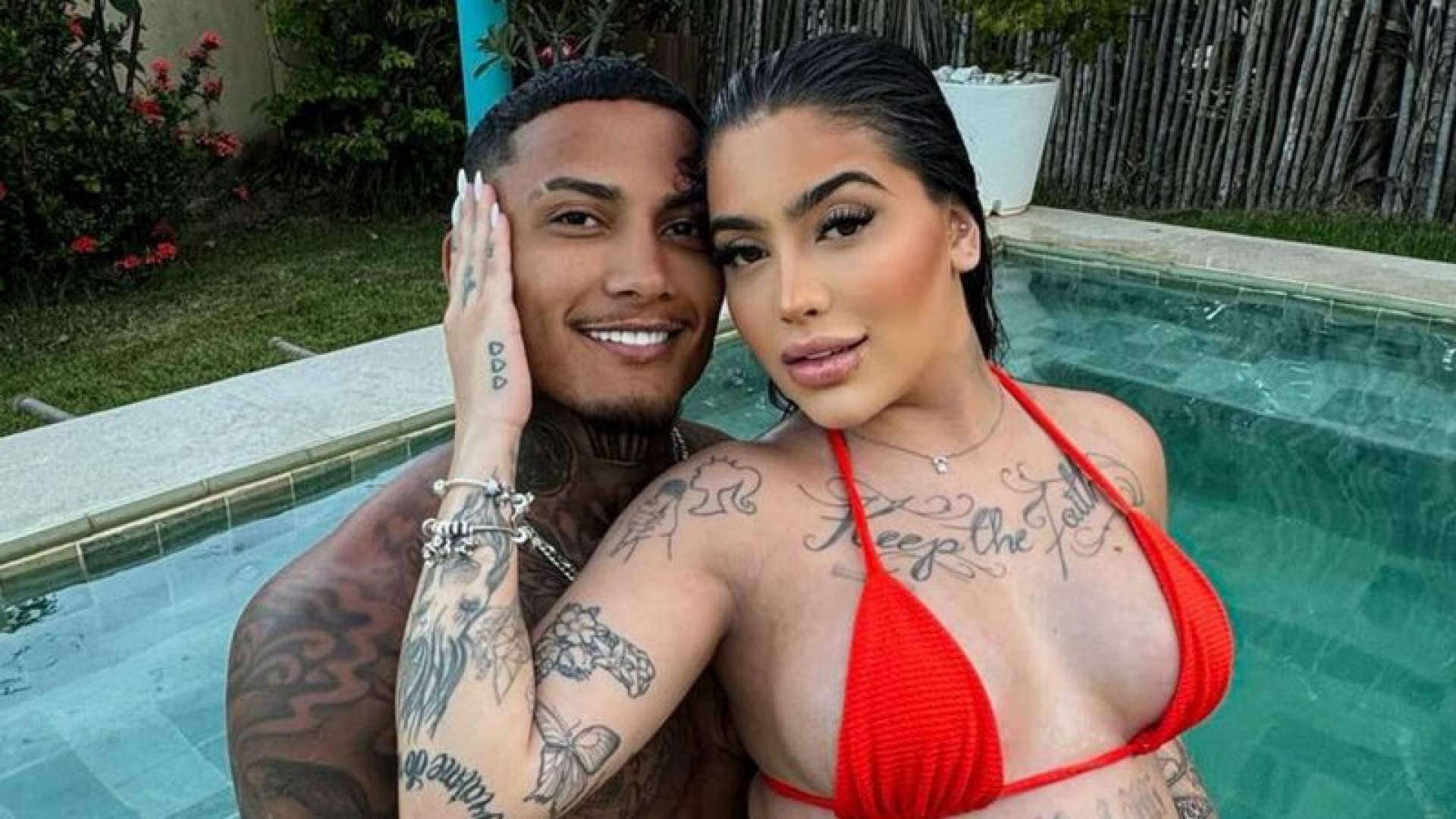 MC Mirella e Dynho Alves estão à espera de Serena, primeira filha do casal - Reprodução / Instagram