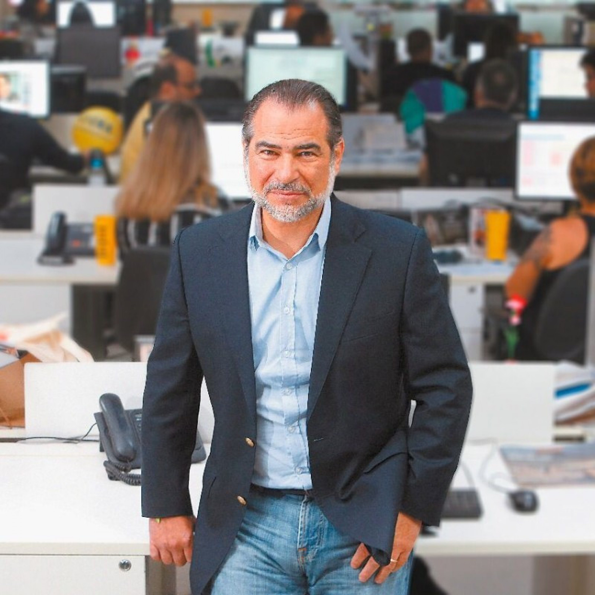 Nuno Vasconcellos, chairman do Grupo O DIA de Comunicação, do qual o MEIA HORA faz parte - Arquivo O Dia