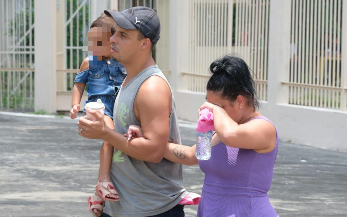 Familiares foram ao IML de Campo Grande para liberar o corpo da menina de 10 anos