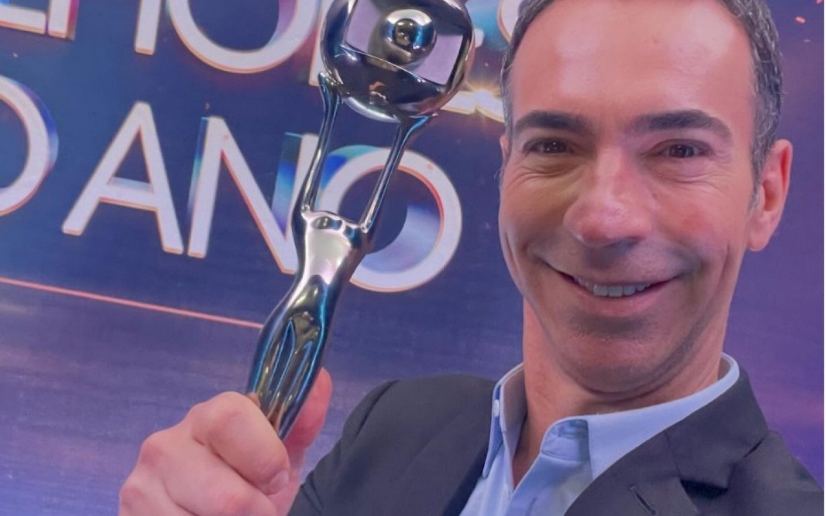 Cesar Tralli celebra vitória no Melhores do Ano - Reprodução do Instagram