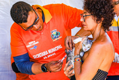 Mutirão de Vacinação Antirrábica em Belford Roxo vacina 6.612 cães e gatos