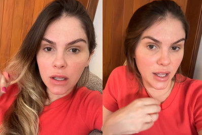 Bárbara Evans rebate internauta que insinuou sobre marido só gostar da filha 