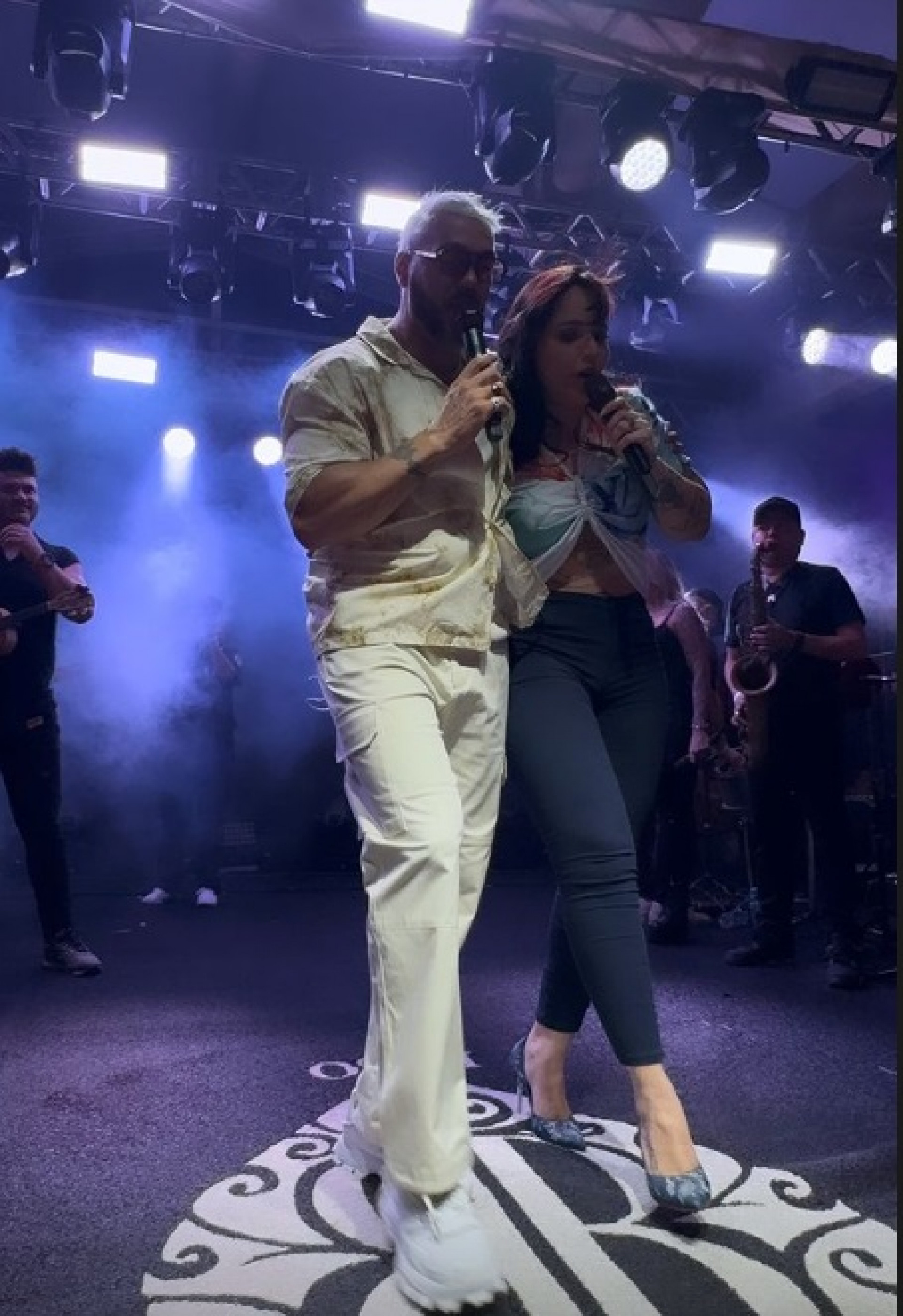 Perlla e Belo - Reprodução do Instagram