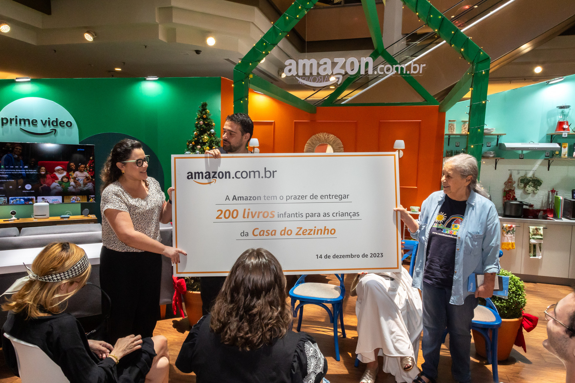 Amazon Brasil lança e-book com Receitas de Natal em Projeto Solidário para a Casa do Zezinho - Andre Simoes