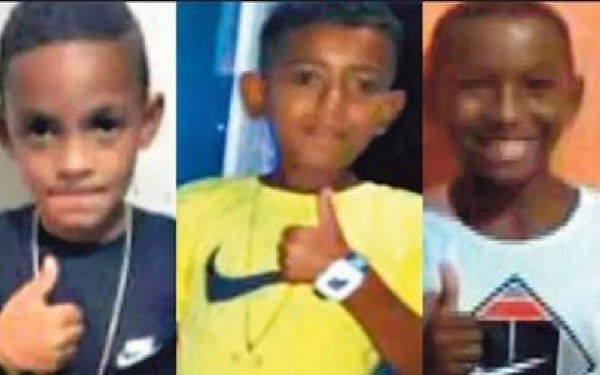 Os corpos de Lucas Matheus da Silva, Alexandre da Silva, e Fernando Henrique Ribeiro Soares, continuam desaparecidos desde dezembro de 2020